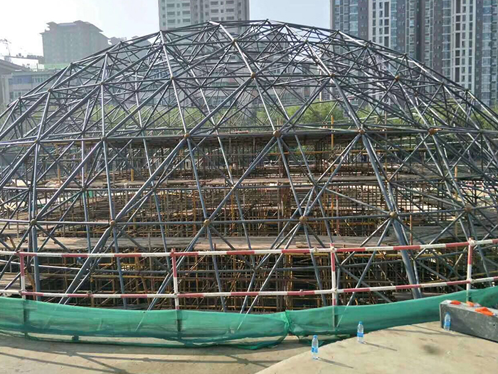 张家港球形网架钢结构施工